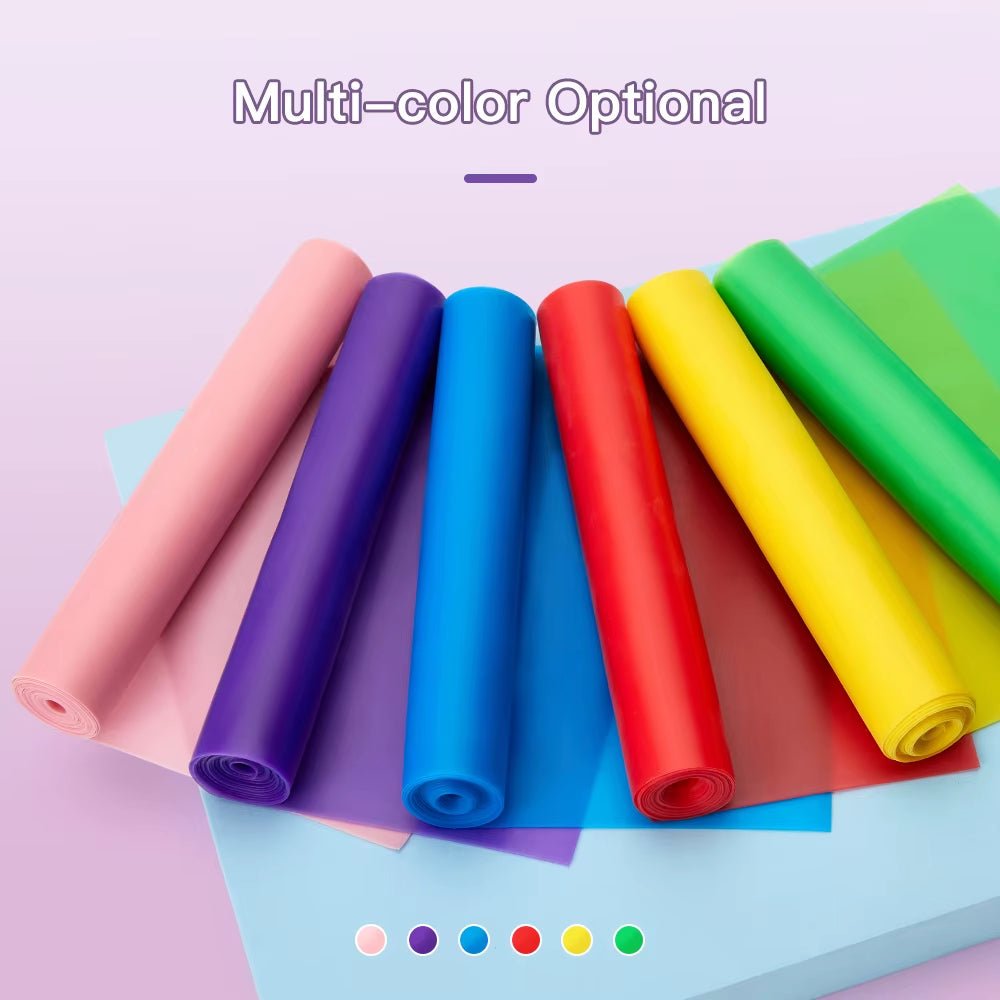 Yoga Pilates Stretch Resistance Band Exercise Fitness Band Training Elastic Exercise Fitness Rubber 150Cm Natural Rubber Gym - KPAKPA Market