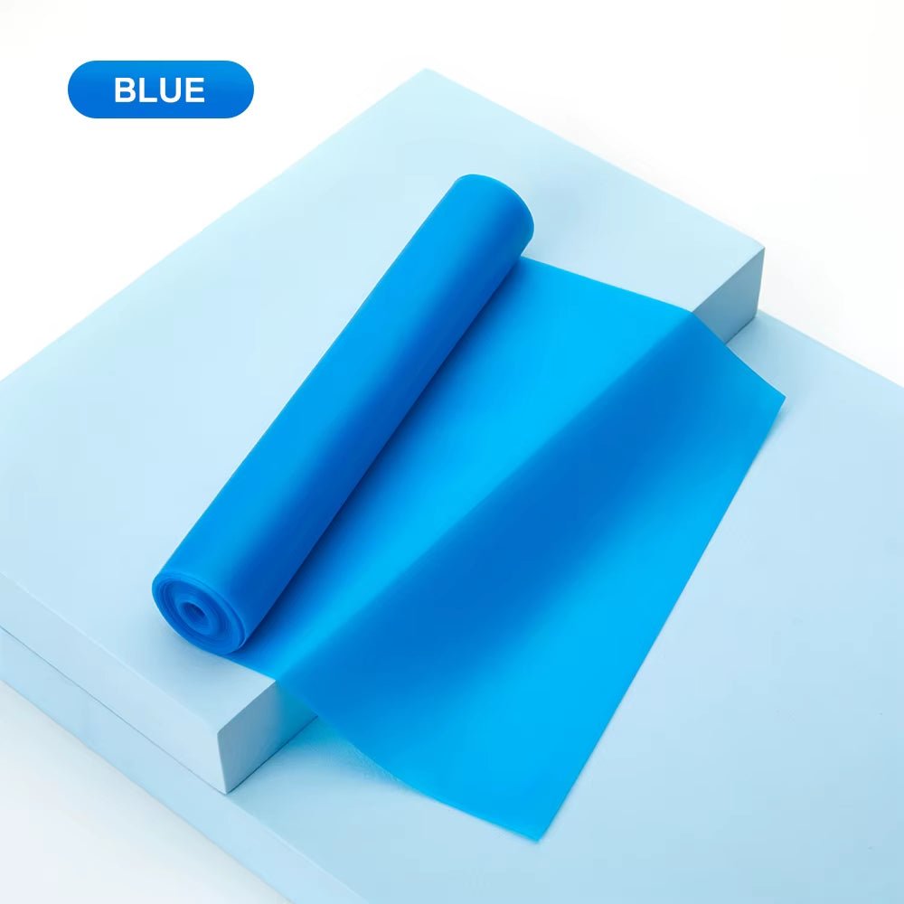 Yoga Pilates Stretch Resistance Band Exercise Fitness Band Training Elastic Exercise Fitness Rubber 150Cm Natural Rubber Gym - KPAKPA Market