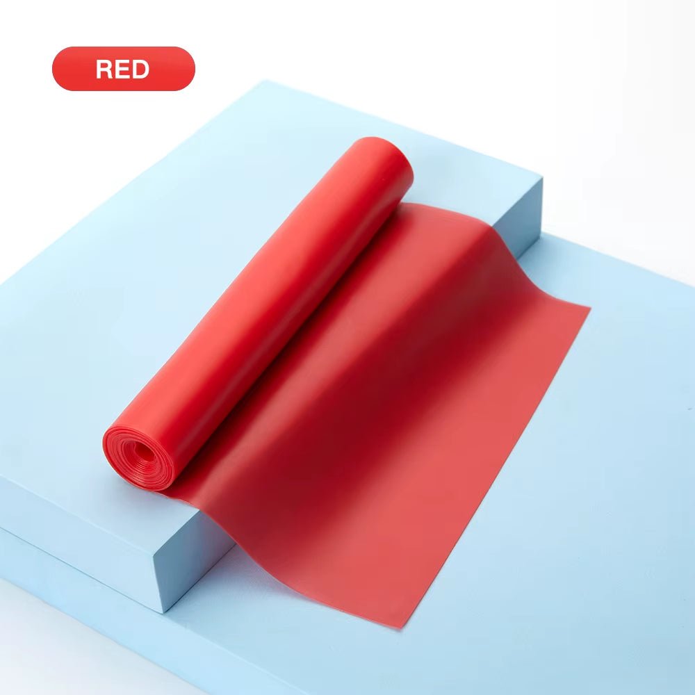 Yoga Pilates Stretch Resistance Band Exercise Fitness Band Training Elastic Exercise Fitness Rubber 150Cm Natural Rubber Gym - KPAKPA Market