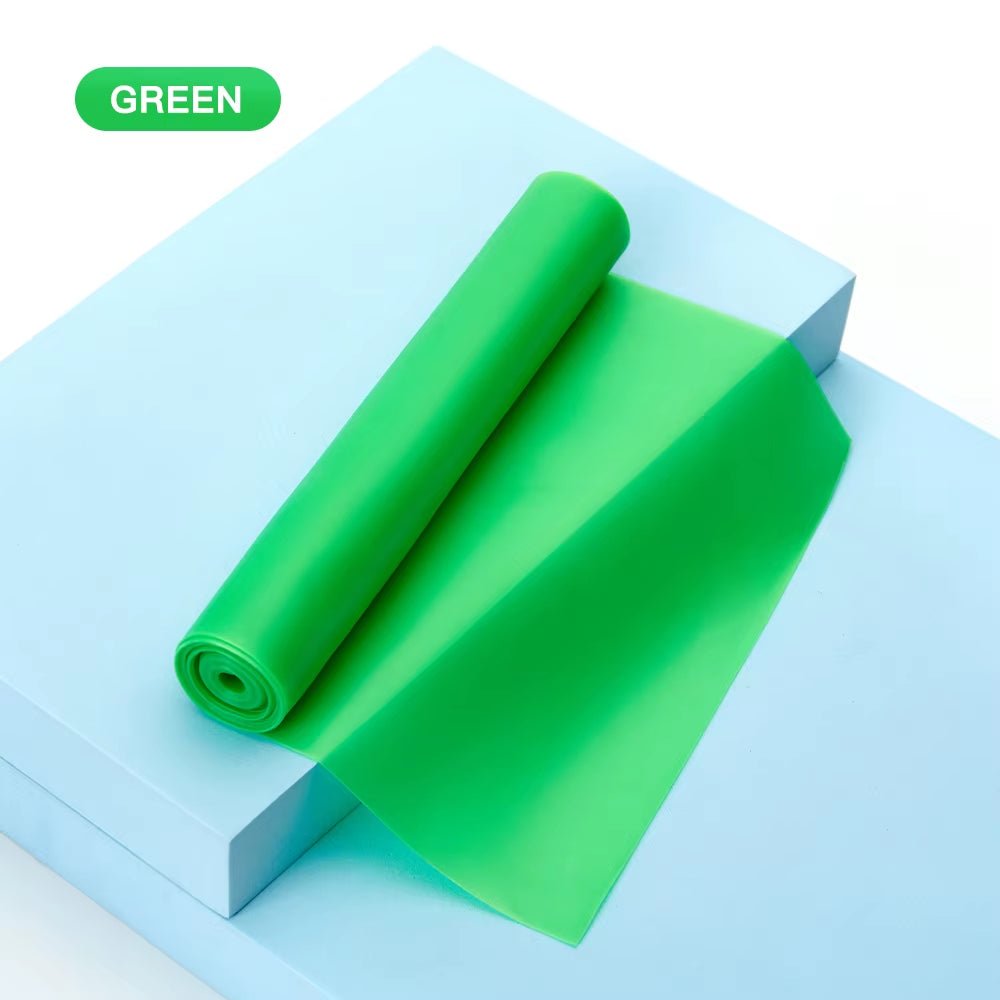 Yoga Pilates Stretch Resistance Band Exercise Fitness Band Training Elastic Exercise Fitness Rubber 150Cm Natural Rubber Gym - KPAKPA Market